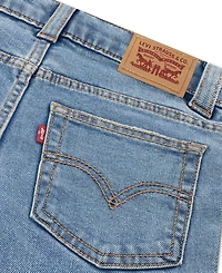 Levi's Girls' 7-16 Lace Up High Rise Straight Jeans