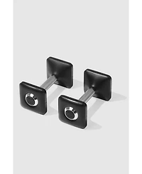 Peloton Dumbbells Set Of 2 Ergonomically Designed Pair Of Cast Iron Weights
