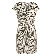 Lascana Women's Patterned Twist Front Dress
