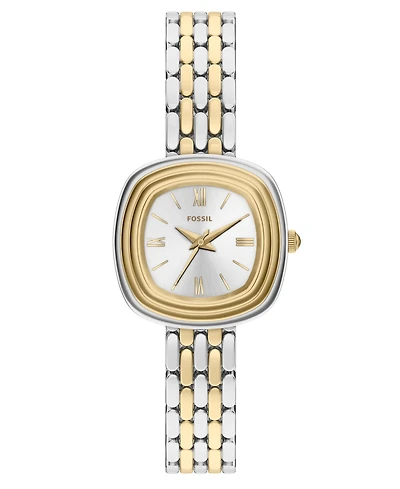 Fossil Women's Genevive Three-Hand Two-Tone Stainless Steel Watch 30mm
