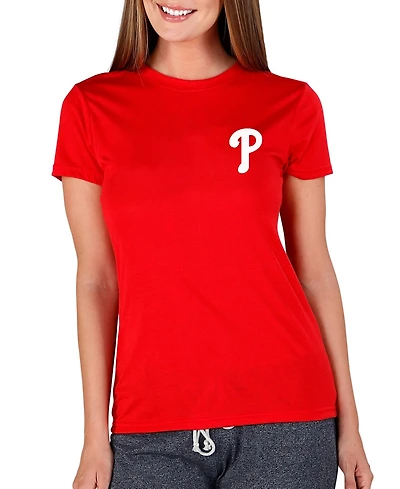 Concepts Sport Women's Red Philadelphia Phillies Marathon Knit Top