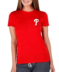 Concepts Sport Women's Red Philadelphia Phillies Marathon Knit Top