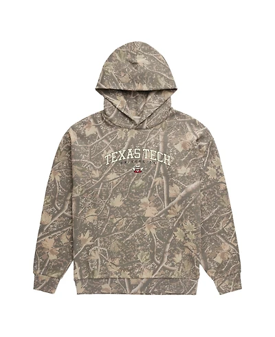 Uscape Apparel Men's Camo Texas Tech Red Raiders Back Bay Fleece Hoodie