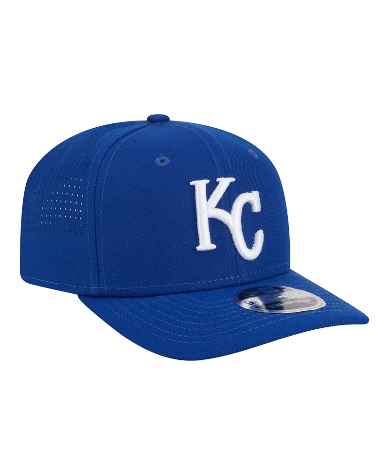 New Era Men's Blue Kansas City Royals Performance 9SEVENTY Adjustable Hat