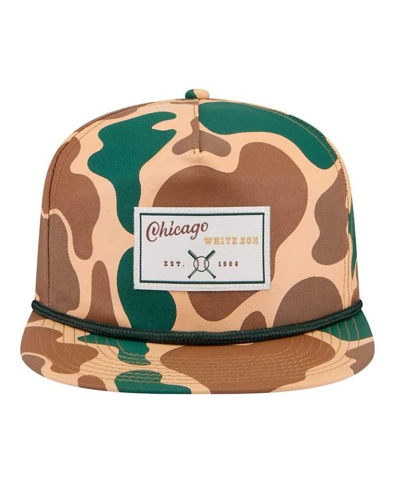 New Era Men's Camo Chicago White Sox Duck 19TWENTY Adjustable Hat