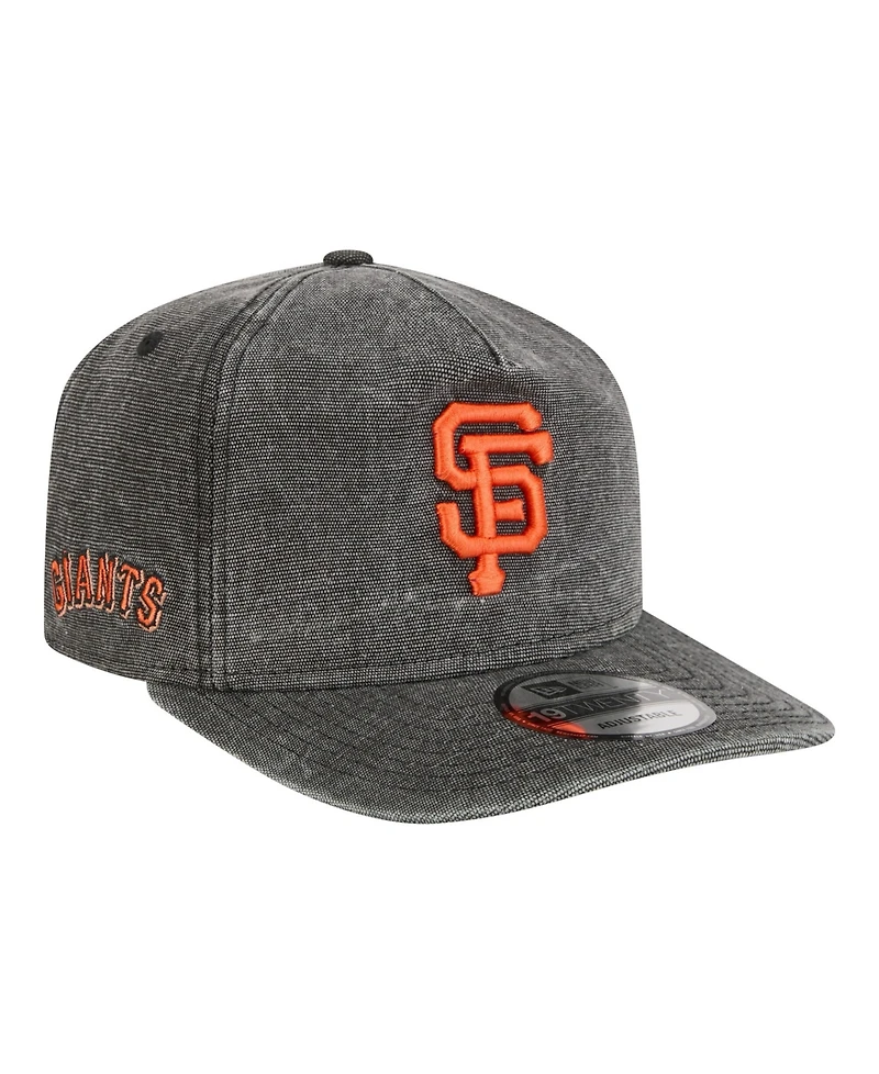 New Era Men's Black San Francisco Giants Denim Classic 19TWENTY Adjustable Hat