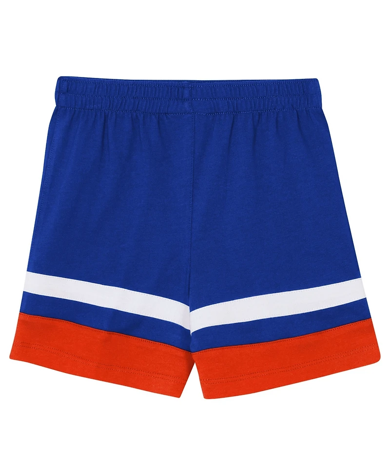 Outerstuff Toddler Royal New York Mets Ground Ball T-Shirt and Shorts Set