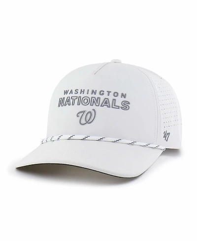 '47 Brand Men's White Washington Nationals Forward Vault Hitch Adjustable Hat