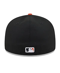 New Era Men's Black/Orange San Francisco Giants 2026 Baseball Hall of Fame 59FIFTY Fitted Hat