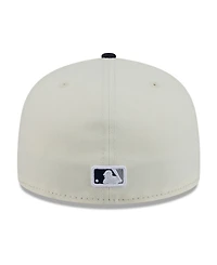 New Era Men's White/Navy York Yankees Blossom 59FIFTY Fitted Hat