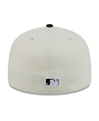 New Era Men's White/Black Chicago White Sox Blossom 59FIFTY Fitted Hat