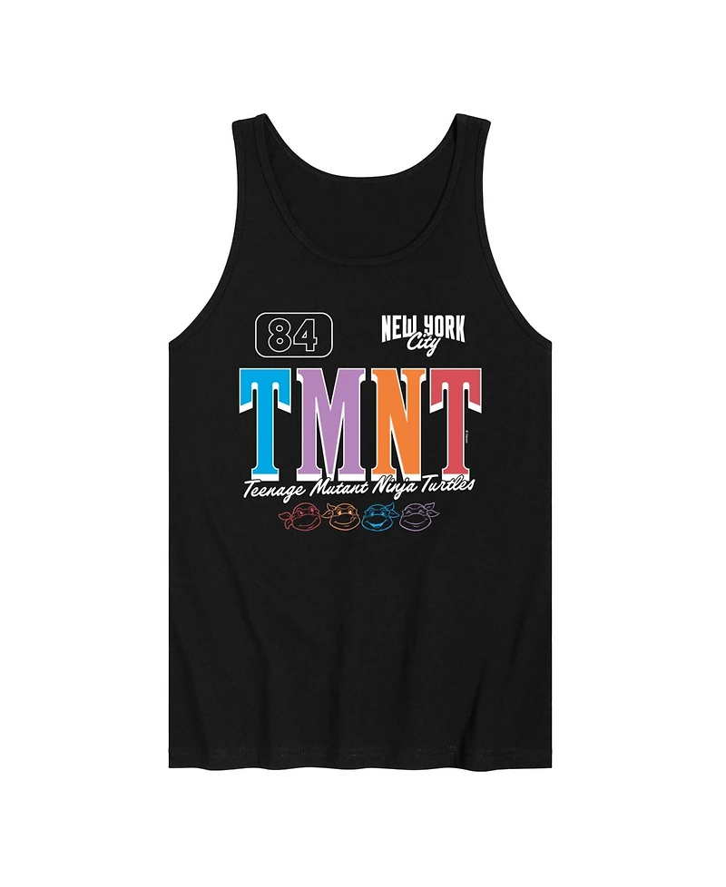 Airwaves Men's Teenage Mutant Ninja Turtles Nyc Jersey Graphic Tank Top