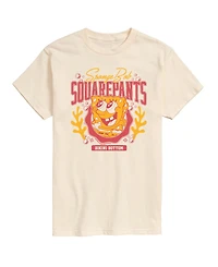 Airwaves Men's Spongebob Squarepants Collegiate Graphic T-Shirt