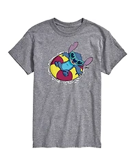 Airwaves Men's Lilo And Stitch Tube Floaty Graphic T-Shirt