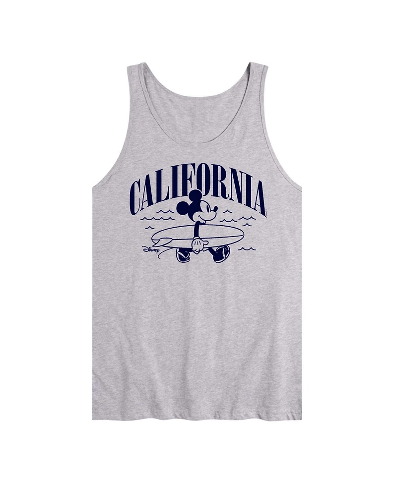 Airwaves Men's Disney California Mickey Graphic Tank Top