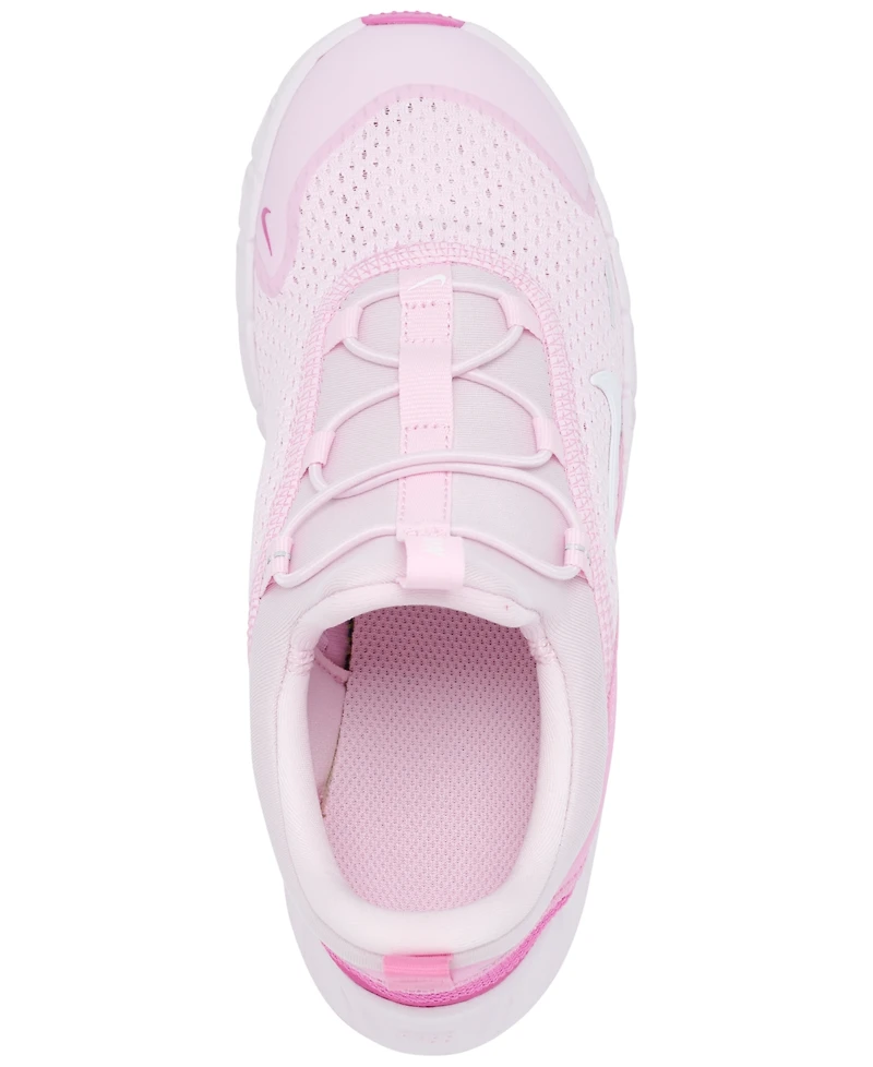 Nike Little Kids Free Ride Elastic Lace Running Sneakers from Finish Line