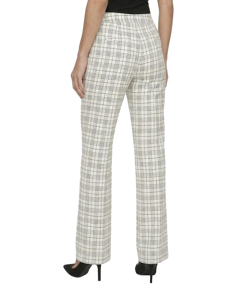 Lily and Lionel London Women's Chess Check Print Trouser