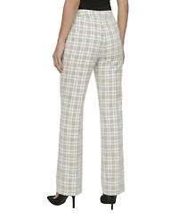 Lily and Lionel London Women's Chess Check Print Trouser