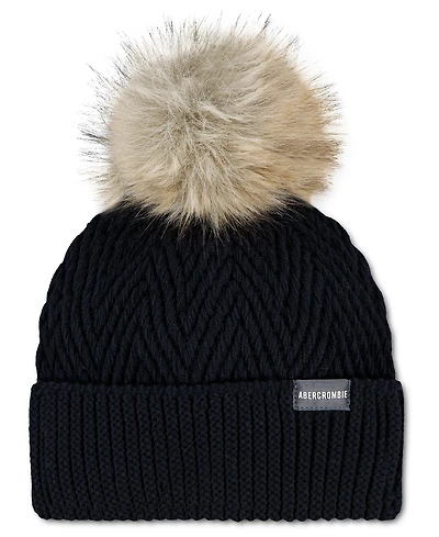 abercrombie kids Boys' and Girls' Pom Beanie