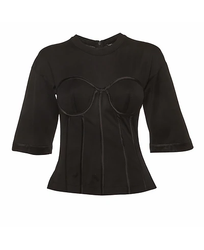 Pre-Owned Dolce & Gabbana Women's Pre-Owned Dolce and Gabbana Jersey Top