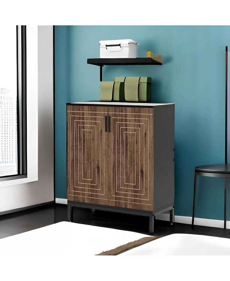 Slickblue 5 Tier Modern Shoe Storage Organizer for Entryway and Closet
