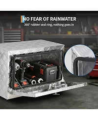 gaomon Heavy Duty Aluminum Underbody Truck Tool Box