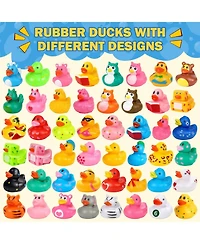 Gnuadz Rubber Ducks Bulk Bath Pool Party Favors