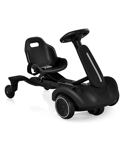 Slickblue Kid's Electric Drift Car 6V with 360° Spin and Adjustable Heights