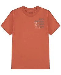 abercrombie kids Boys' 5-18 Short-Sleeve Throwback Moose T-Shirt