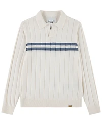 abercrombie kids Boys' 5-18 Long-Sleeve Johnny Chest Stripe Sweater