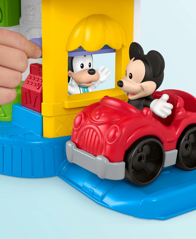 Fisher Price Mickey and Goofy Silly Sounds 7-Piece Diner Playset, Ages 1.5+