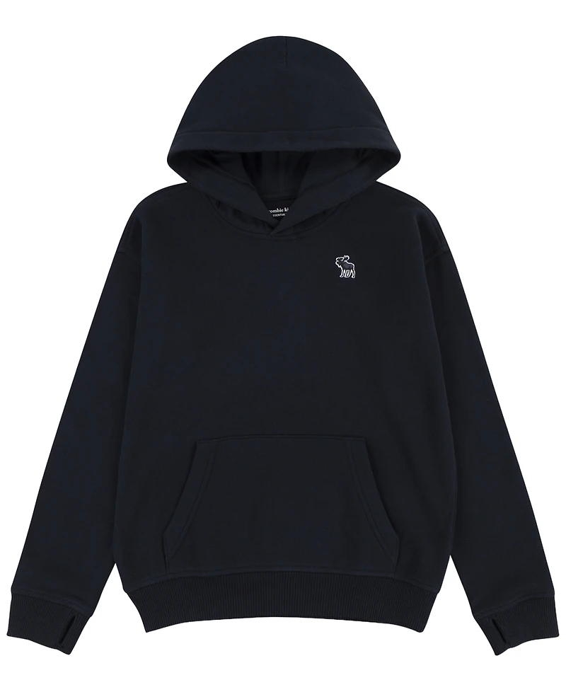 abercrombie kids Boys Essential Fleece Pullover Hoodie