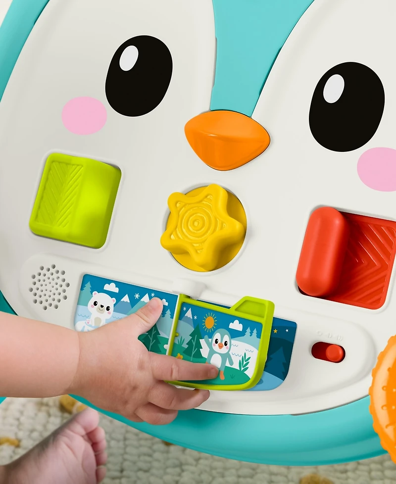Fisher Price 2-in-1 Musical Penguin Activity Walker, Ages 6 Months+