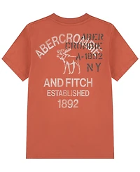 abercrombie kids Boys' 5-18 Short-Sleeve Throwback Moose T-Shirt