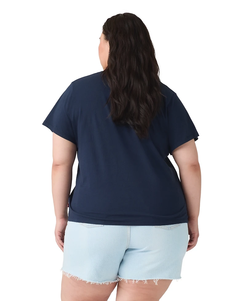 Levi's Trendy Plus Perfect Logo Cotton T-Shirt