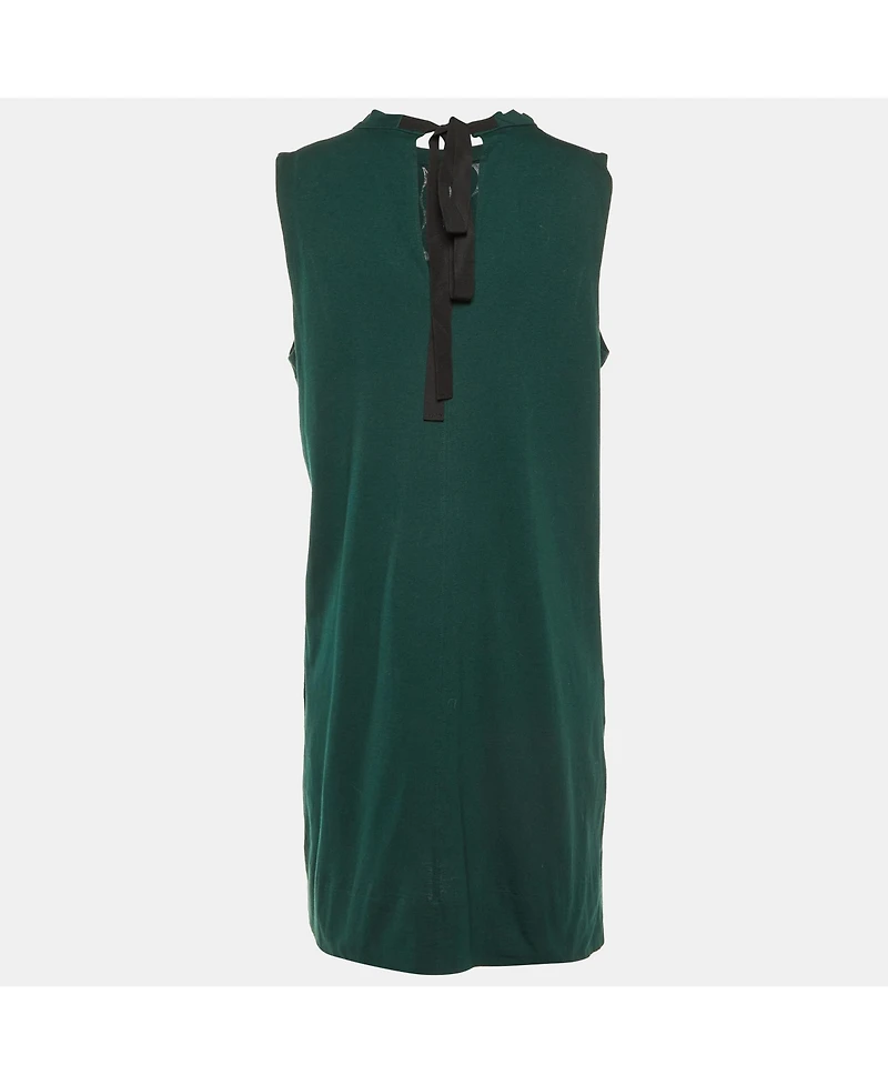 Pre-Owned Marni Women's Polka Dotted Cotton Sleeveless Shift Dress
