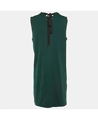 Pre-Owned Marni Women's Polka Dotted Cotton Sleeveless Shift Dress