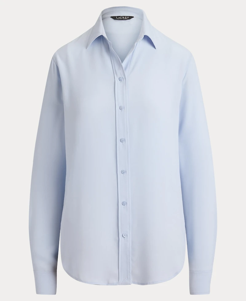 Lauren Ralph Women's Long-Sleeve Collared Shirt