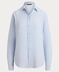 Lauren Ralph Women's Long-Sleeve Collared Shirt