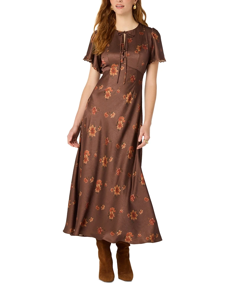 Astr the Label Women's Riley Short-Sleeve Dress
