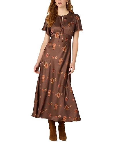 Astr the Label Women's Riley Short-Sleeve Dress