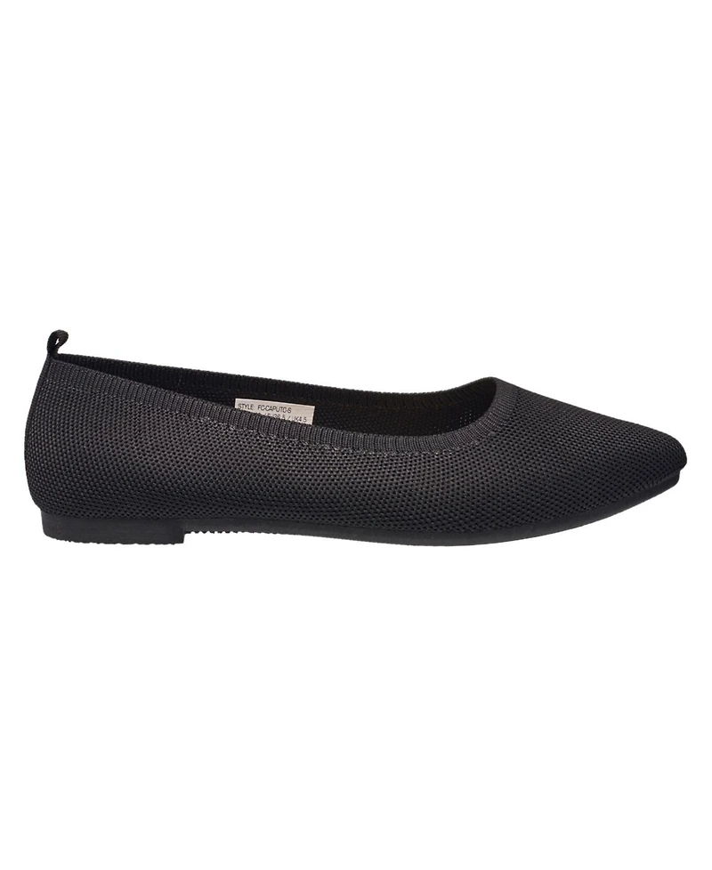 French Connection Women's Caputo Round Toe Ballet Flats