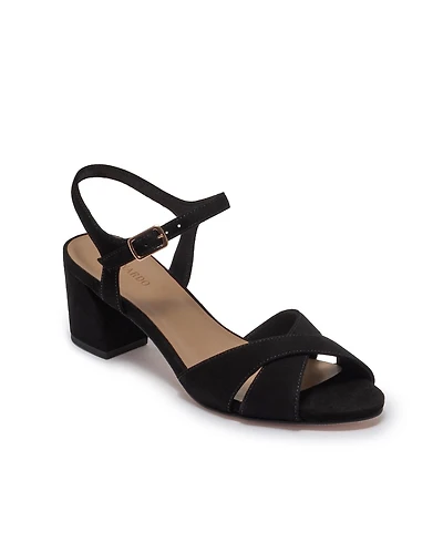 Bernardo Footwear Women's Ginni Mid Heel Sandal