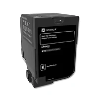 Lexmark CX725 Black High Yield Return Program Laser Toner Cartridge, Up to 25000 Page Yield