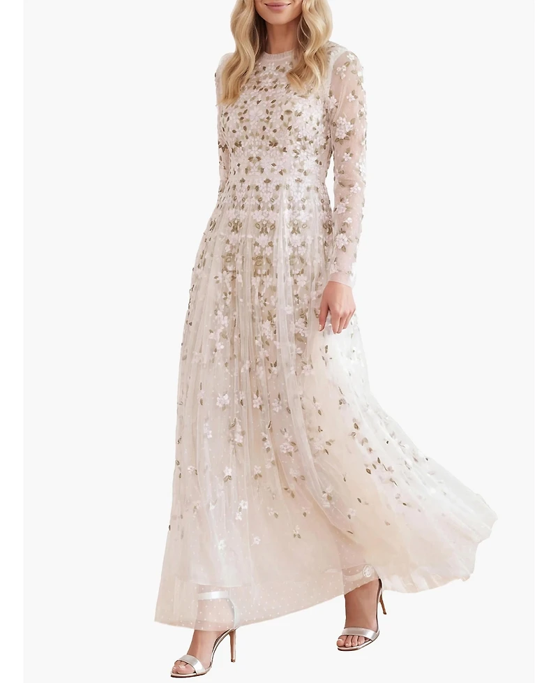 Needle & Thread Women's Camellia Ditsy Ankle Gown