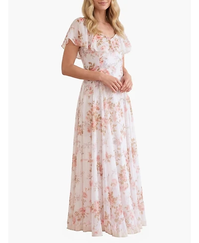 Needle & Thread Women's Summer's Rose Georgette Ankle Gown
