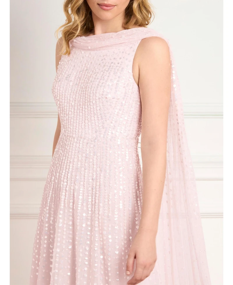 Needle & Thread Women's Moonlight Sequin Ankle Gown