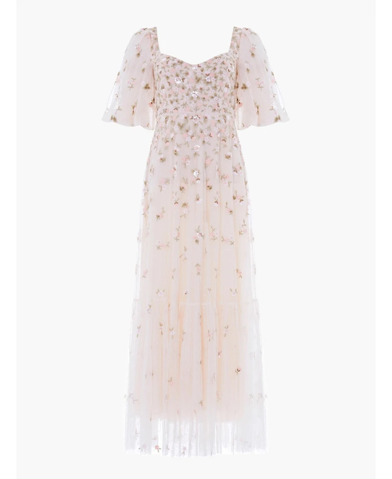 Needle & Thread Women's Meadow Ditsy Sweetheart Ankle Gown