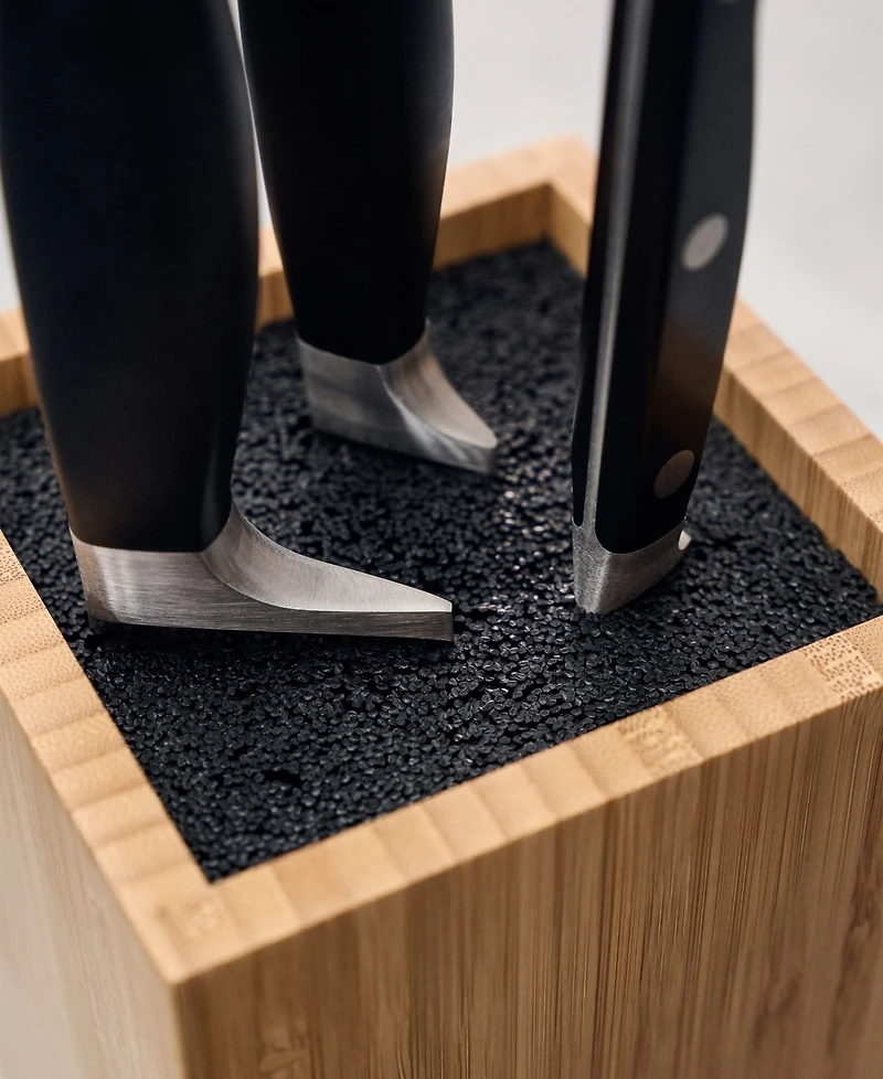 Zwilling Bamboo Bristle Knife Storage Block