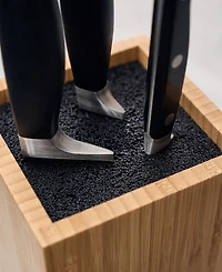 Zwilling Bamboo Bristle Knife Storage Block